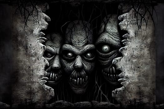 Ghastly Mutations. Eerie Creatures.  Unearthly Beings. Monstrous Entities. Generative AI.