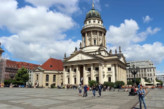 Französischer Dom auf dem Gendarmenmarkt, Deutschland, Berlin