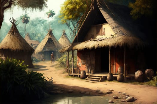 indian village.