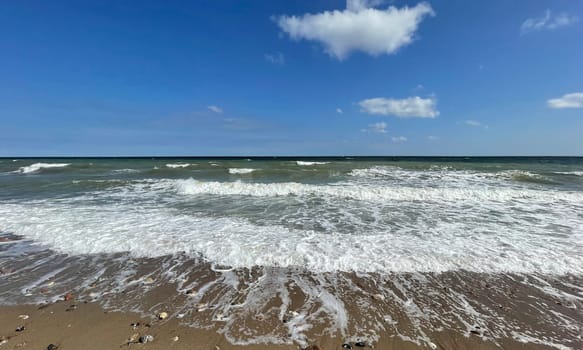Ostseestrand near Schoenhagen is a tranquil beach,with sand and pebbles. Ostseestrand near Schoenhagen is a tranquil bathing beach with sand and pebbles.