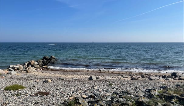 Ostseestrand near Schoenhagen is a tranquil beach,with sand and pebbles. Ostseestrand near Schoenhagen is a tranquil bathing beach with sand and pebbles.