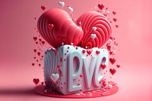 Valentine's Day concept, 14th February Love Day.