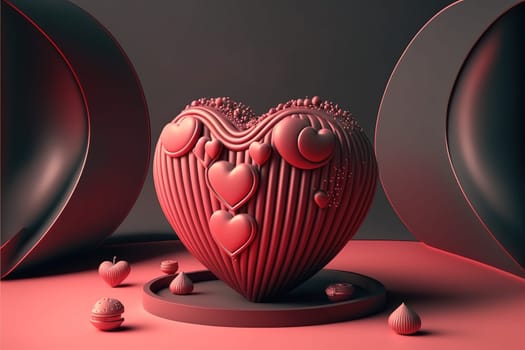 Valentine's Day concept, 14th February Love Day.