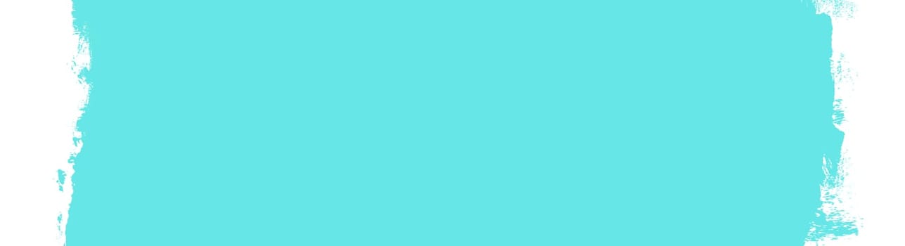 Light blue paintbrush grunge Banner with copy space