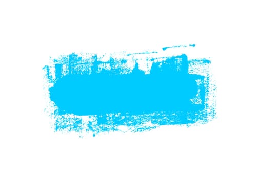 Grunge or graffiti banner with light blue color