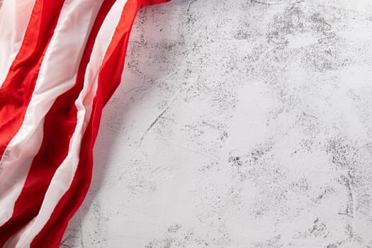 Presidents' Day. Banner template design of presidents day concept, flag of United States or USA on abstract Background, happy remembrance day