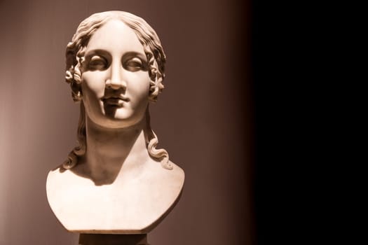 Bassano del Grappa, Italy - January 2023: antique sculpture by Antonio Canova - museum collection