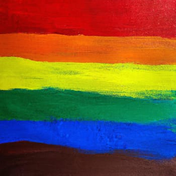 Rainbow flag, Pride flag, Freedom flag is an international symbol of the lesbian, gay, bisexual and transgender community, the LGBT community, the human rights movement. Six longitudinal stripes