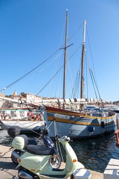 SAINT TROPEZ, FRANCE -  SEPTEMBER 16, 2008