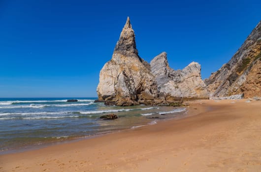 Praia da Ursa (Ursa Beach), in Sintra near Lisbon in Portugal.