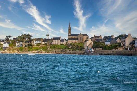 famous Batz island, a small island in the Finistere next to Roskoff town in Bretagne, France