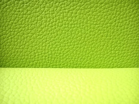 image background of retro green faux leather button tufted sofa