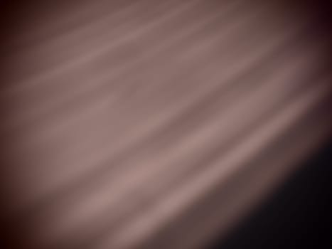 Diagonal rays of light and stripes on a brown or pale burgundy background. Blurred abstract background light effect, light leaks. Side lighting. Small sparks and glow. Glitter, shine or glare.