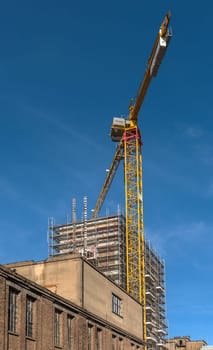 conversion and restoration of an old factory site into apartments