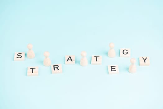 Strategy to reach a goal, making plan for the future, business and education concept, teamwork