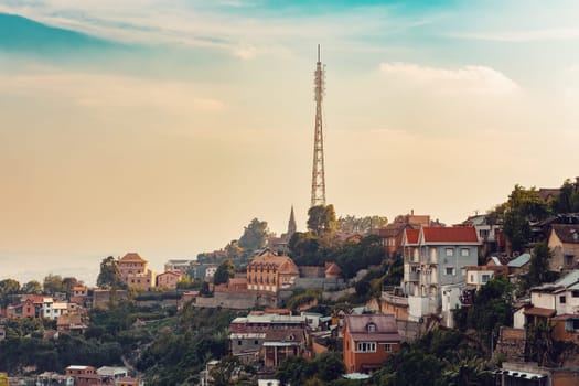 Antananarivo (AN-tan-AN-ah-REEV-oo) - City of a Thousand, also known as Tana, capital and largest city of Madagascar. French name Tananarive. Poor capital and largest city in Madagascar.
