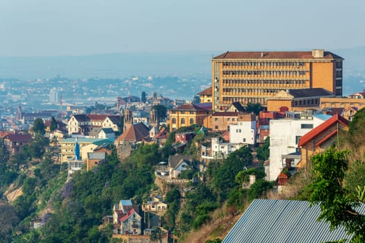 Antananarivo (AN-tan-AN-ah-REEV-oo) - City of a Thousand, also known as Tana, capital and largest city of Madagascar. French name Tananarive. Poor capital and largest city in Madagascar.