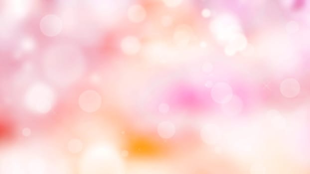 Colorful bokeh flowers background