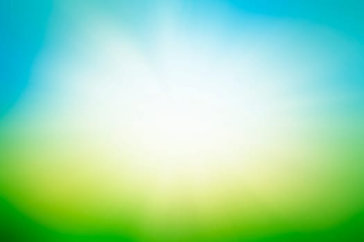Abstract nature blur background with bokeh light. Vector illustration.