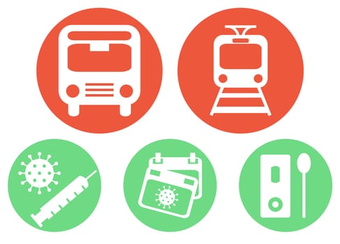 Public transport: Vaccinated, recovered or tested