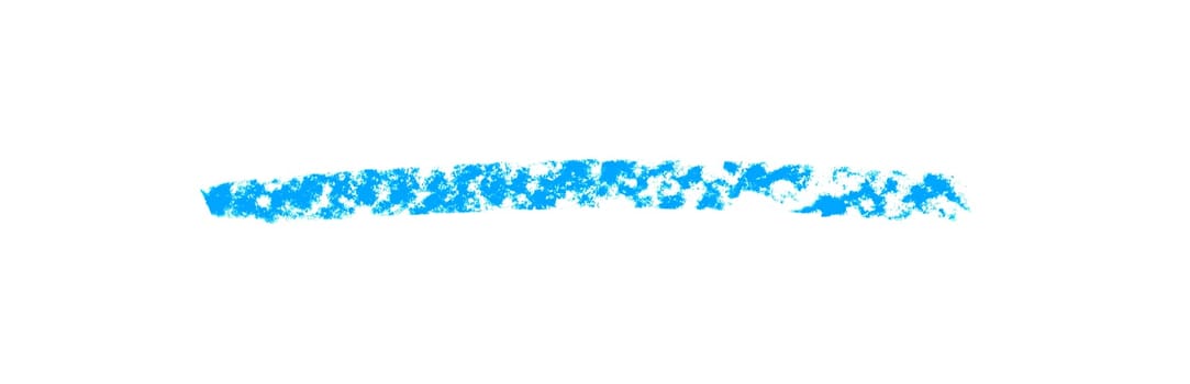 Light blue chalk stripe on white background