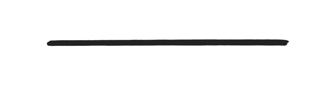 Hand made pencil stripe with black color