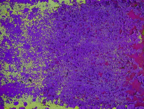 Grunge texture: Old weathered purple wall