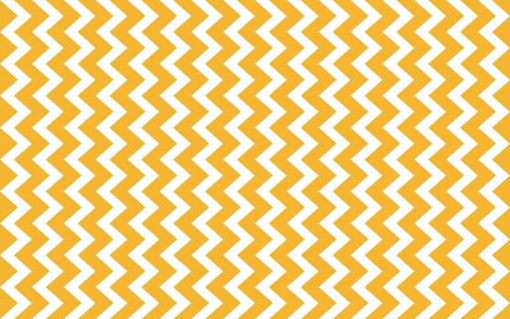 Abstract background with zig zag pattern orange and white