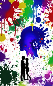 World autism awareness day.Autism spectrum disorders and neurodiversity awareness,World autism awareness day.Autism spectrum disorders and neurodiversity awareness