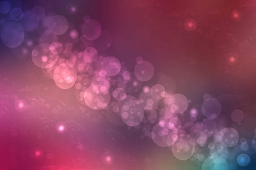 Abstract scene in universe. Abstract gradient dark purple to violet pink blue space cosmos universe background with stars and planets. Space for your design. Concept astrology and science.