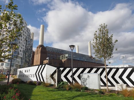 LONDON, UK - CIRCA OCTOBER 2022: The Battersea Power Station is reopening on the 14th of October