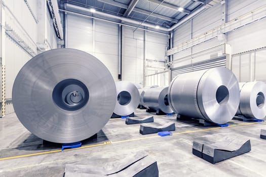 Material for stamping in a car plant