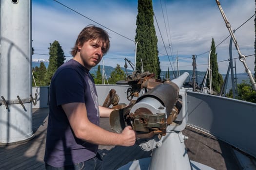 Gardone Riviera, lake Garda, Italy - May 05, 2014