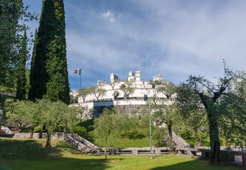 Gardone Riviera, lake Garda, Italy - May 05, 2014
