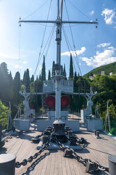 Gardone Riviera, lake Garda, Italy - May 05, 2014