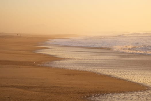 Pastel feeling of the shore of Biarritz, Nouvelle-Aquitaine, France