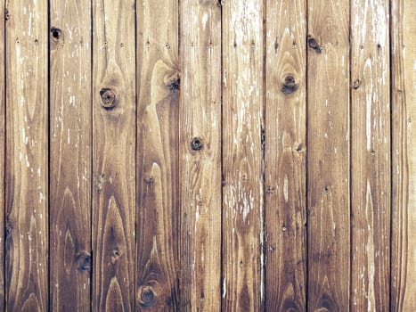 Wooden wall background or texture. wood planks with twigs.