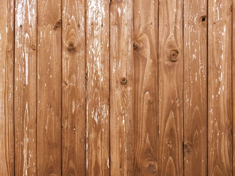 Wooden wall background or texture. wood planks with twigs.