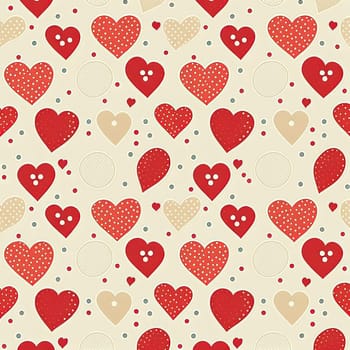 A vibrant and bold representation of love, Radiant Love Pattern showcases a mesmerizing pattern of red love hearts. This image is an ode to the power and beauty of love, and its impact on our lives. The image is generated with the use of an AI.