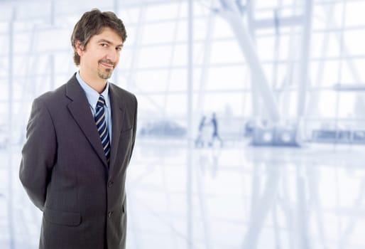 young business man portrait at the office