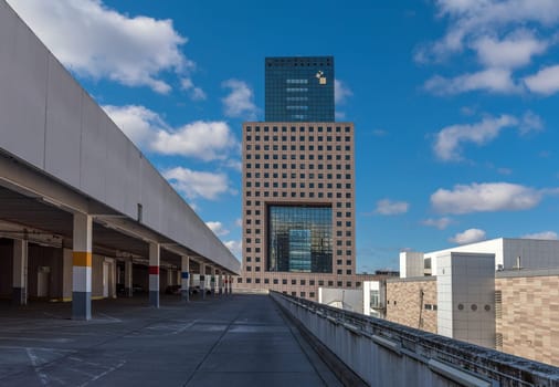 Torhaus Skyscraper, Exhibition Grounds Administration, Frankfurt, Germany