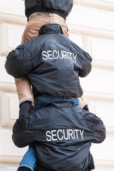 Security,funny photo of put together jackets and pants