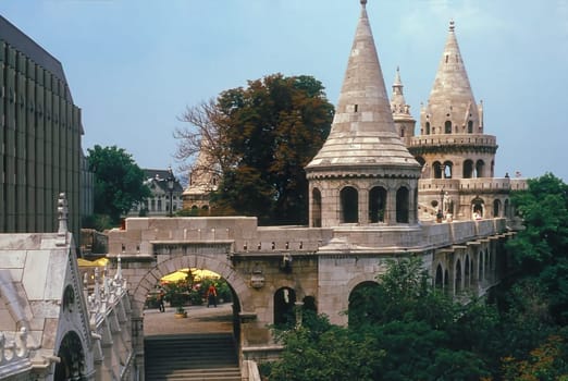 Fisherman Bastion in Budapest, Hungary