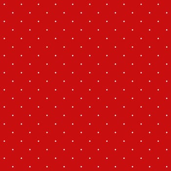 Simple red background with seamless little white dots