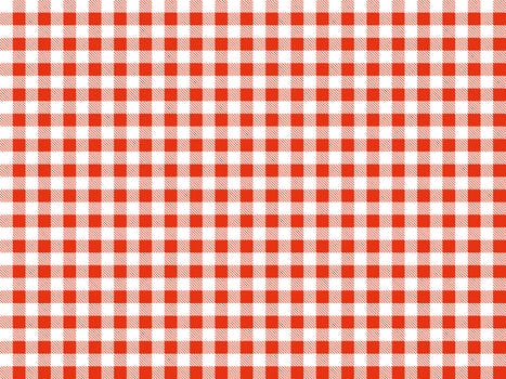 Seamless vintage background texture: Tablecloth pattern red and white