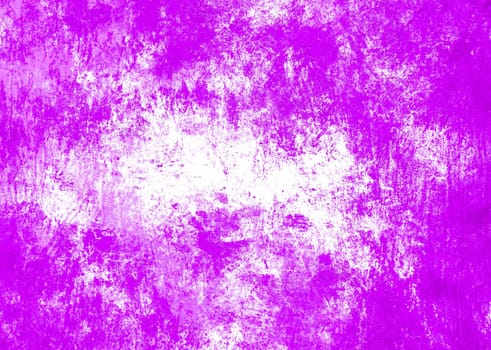 Very distressed grunge background with purple color