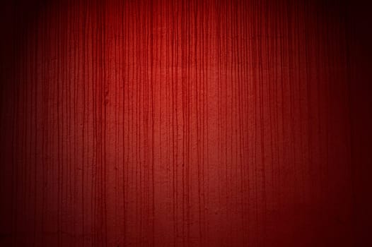 Old wall with dirty red color