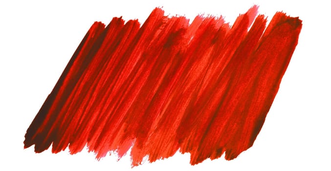 Very dirty hand painted red color