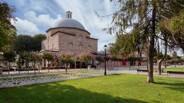 Hagia Sophia Hurrem Sultan Bathhouse, or Ayasofya Hurrem Sultan Hamami, a sixteenth-century traditional ottoman Turkish bath, or hamam, located in Sultanahmet Square, Istanbul, Turkey