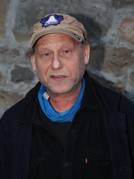 Bernd Michael Lade Regisseur und Hauptdarsteller vom Film Der Zeuge bei Vorpremiere am 01.03.2023 im Moritzhof Magdeburg